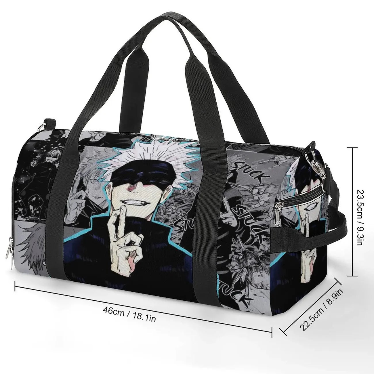 Jujutsu Kaisen Gojo's Power Gym Duffle Bag